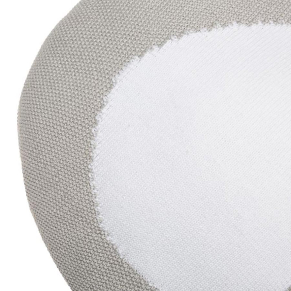 Διακοσμητικό Μαξιλάρι (Φ30) Lorena Canals Bonbon Grey/White