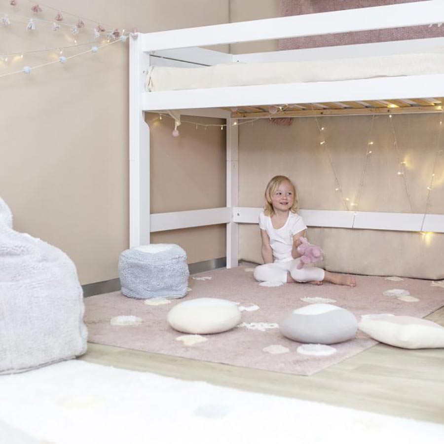 Διακοσμητικό Μαξιλάρι (Φ30) Lorena Canals Bonbon Cream White Home Παιδικά Διακοσμητικά Μαξιλάρια Spitishop