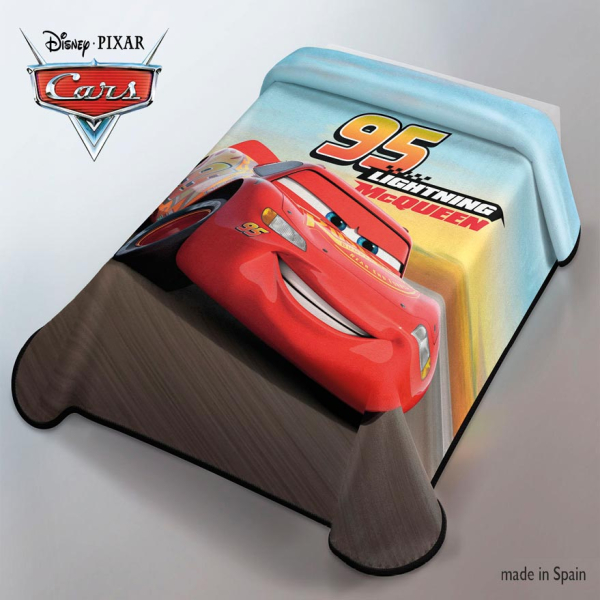 Κουβέρτα Βελουτέ Μονή Disney Ισπανίας Belpla Cars