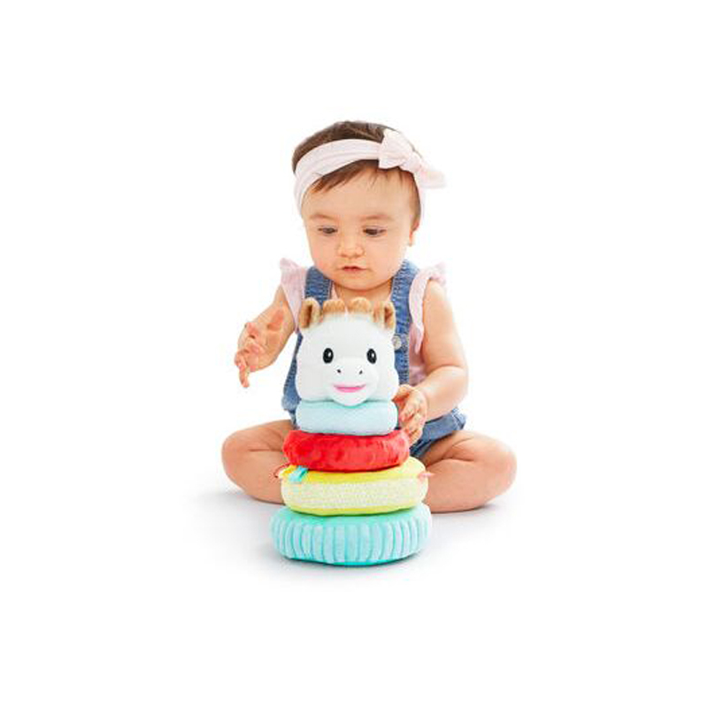 Πυραμίδα Στοίβαξης Sophie The Giraffe S010350 Home Παιχνίδια Δραστηριοτήτων Spitishop