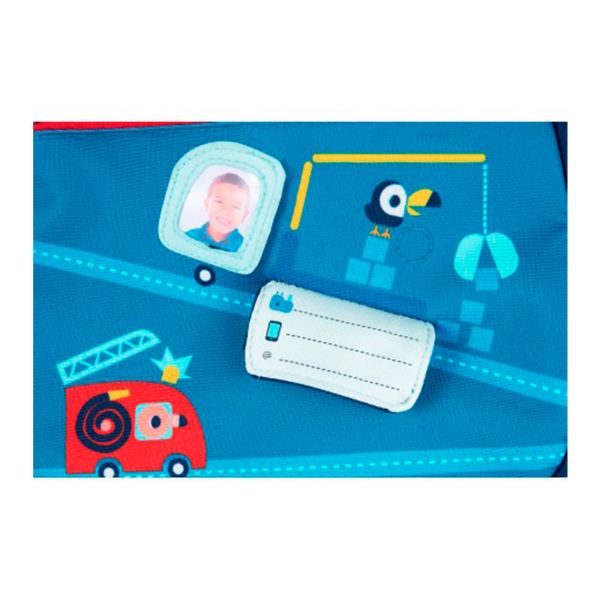 Σχολική Τσάντα Νηπιαγωγείου Lilliputiens Οχήματα LΙ84435