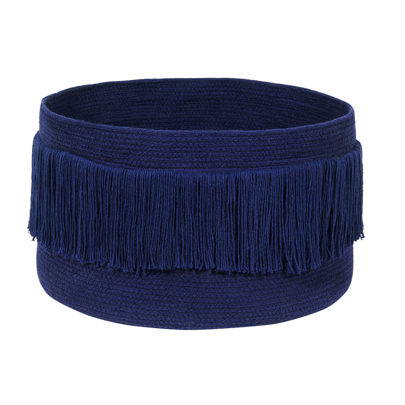 Καλάθι Αποθήκευσης (Φ45x30) Lorena Canals Fringes Alaska Blue