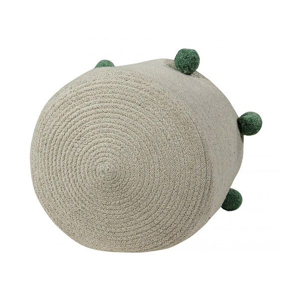 Καλάθι Αποθήκευσης (Φ30x30) Lorena Canals Bubbly Nat/Green