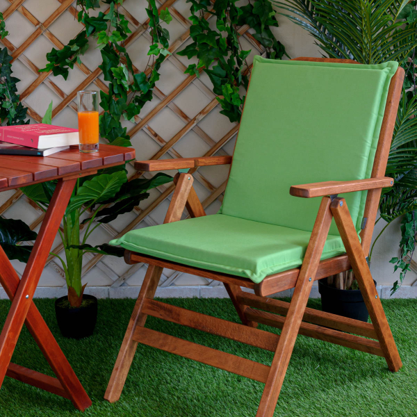 Μαξιλάρι Καρέκλας Με Πλάτη 50cm Be Comfy Bice Green 1104