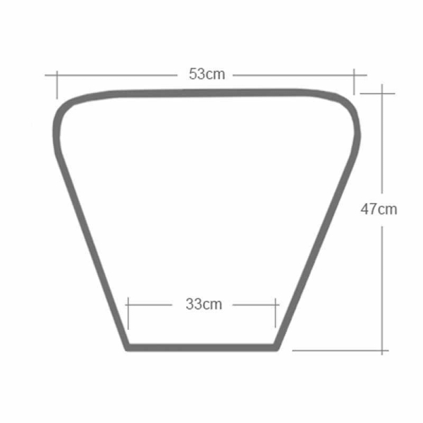 Μαξιλάρι Πλάτης Φερ Φορζέ Be Comfy Sky Blue 601