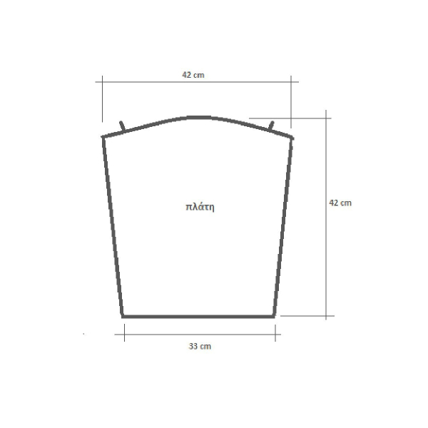 Μαξιλάρι Πλάτης Φερ Φορζέ Ρουστίκ Be Comfy Mocha 6506