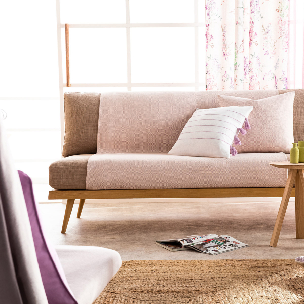 Διακοσμητική Μαξιλαροθήκη (43x43) Gofis Home Maira Lilac 540/20