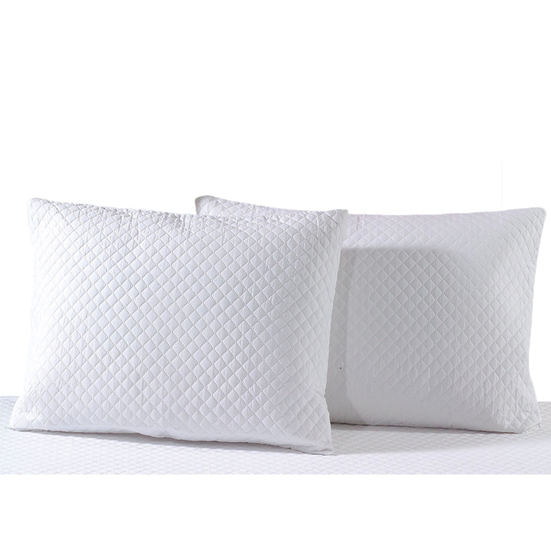 Ζεύγος Καλύμματα Μαξιλαριών Καπιτονέ (50x70) Hotel 100%Microfiber 4200011