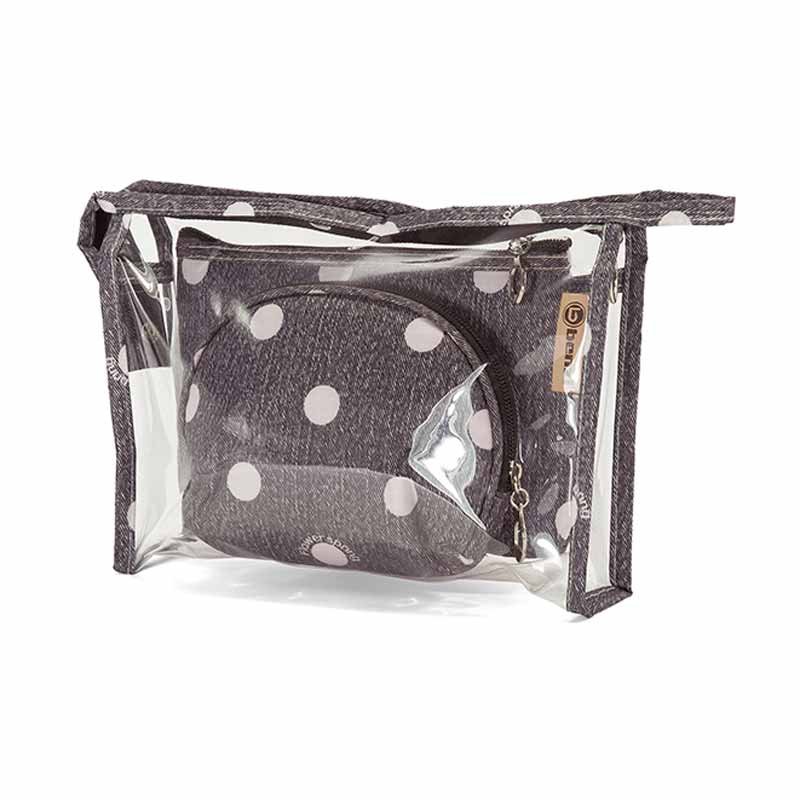 Νεσεσέρ Καλλυντικών (Σετ 3τμχ) Benzi 5063 Black