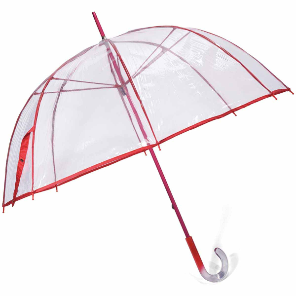 Ομπρέλα Βροχής Μπαστούνι Αυτόματη Benzi PA060 Red