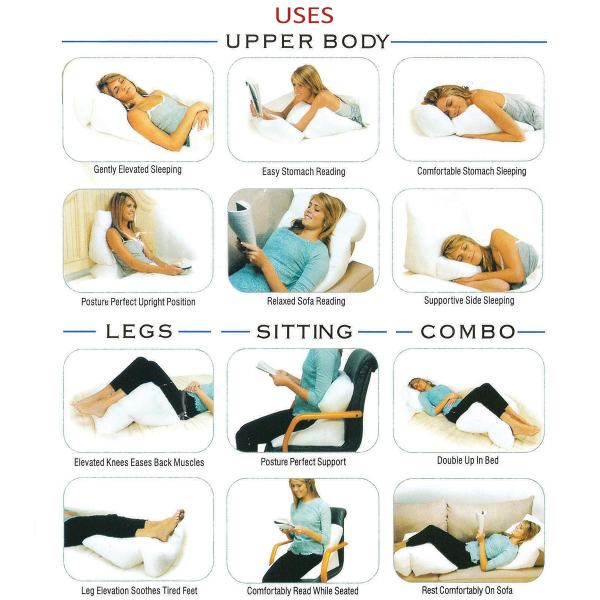 Μαξιλάρι Σώματος Πολλαπλών Χρήσεων Idilka 11000