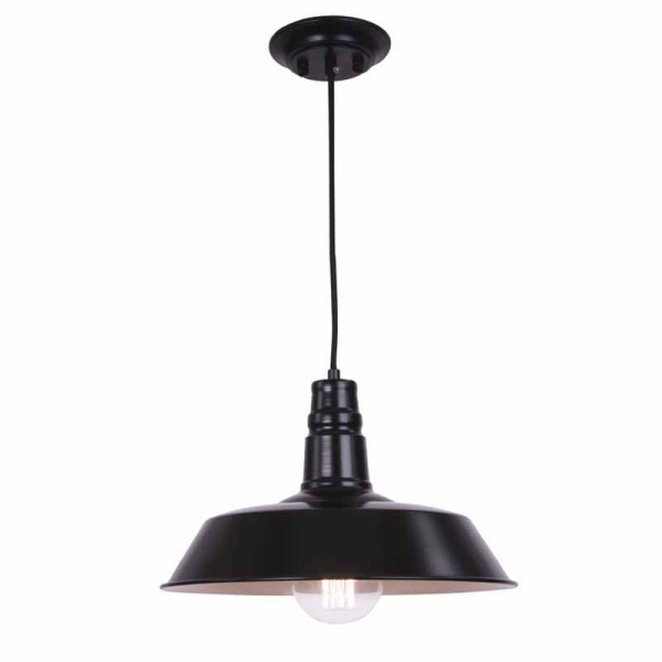Φωτιστικό Οροφής Μονόφωτο Zambelis 1495 Black Matt