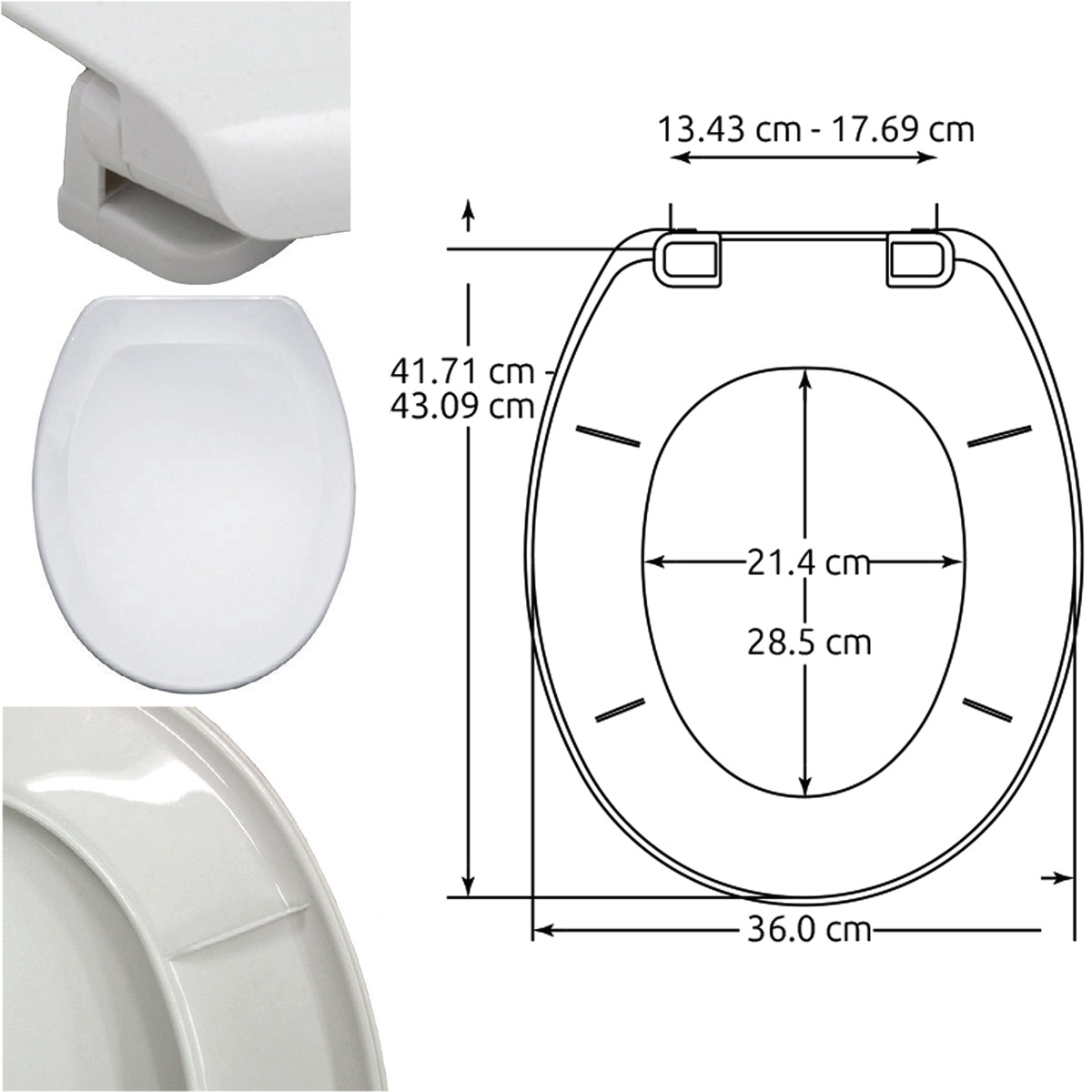 Καπάκι Λεκάνης (43X36) Bemis 03521 001 7250 Tp Home Μπάνιο Καπάκια - Τουαλέτας Spitishop