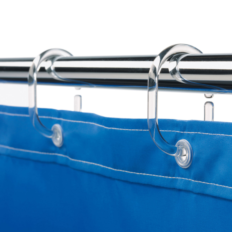 Κρίκοι Κουρτίνας Μπάνιου 12τμχ Octopus 03837.001 Διάφανο