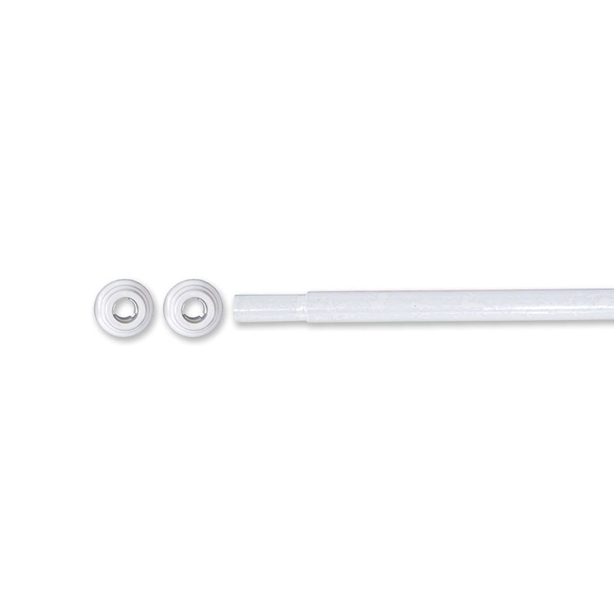 Πτυσσόμενος Βραχίονας Μπάνιου 115-220Cm Rainbow 03301 001 White Home Μπάνιο Βραχίονες Spitishop