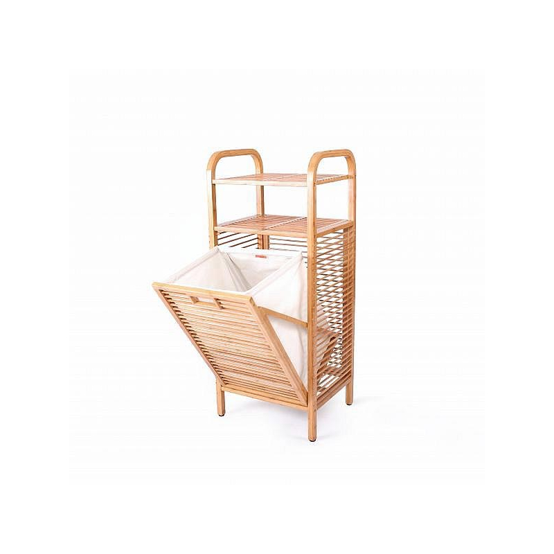 Καλάθι Απλύτων Με Ραφιέρα (40x30x95) Rainbow 05068.001 Rite