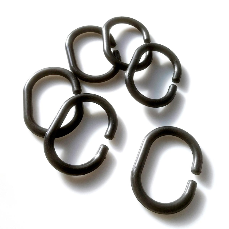 Κρίκοι Κουρτίνας Μπάνιου 12τμχ Dimitracas 03838.001