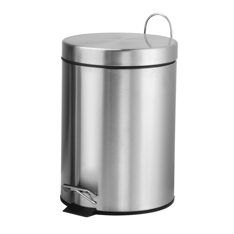 Κάδος Απορριμμάτων Μπάνιου Spirella 5lt 05376.001 Nyo Polished