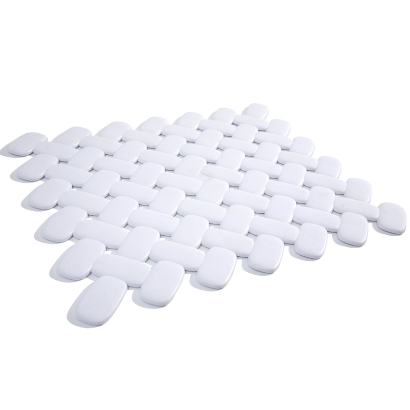 Χαλάκι Νεροχύτη (31x27.5) Rainbow Bricks 06016 Λευκό