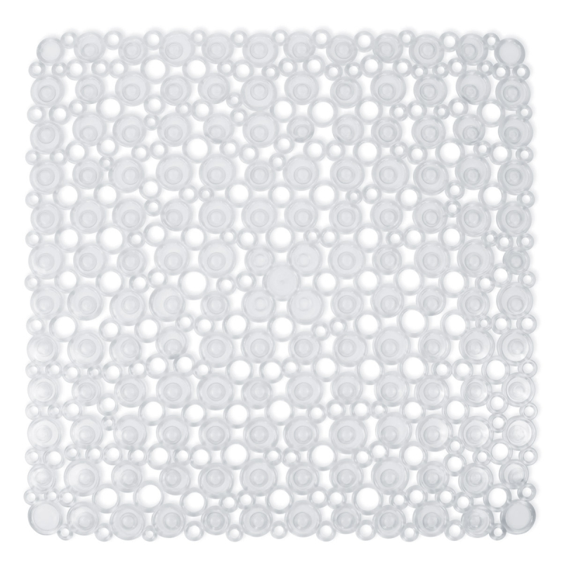 Αντιολισθητικό Πατάκι Ντουζιέρας (54x54) Octopus Rings 00274.001 Διάφανο