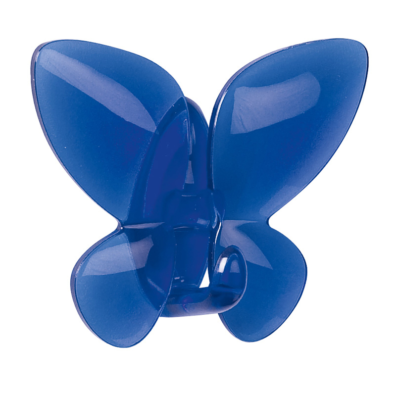 Κρεμαστράκι Αυτοκόλλητο Spirella Mariposa 05211.004 Μπλε