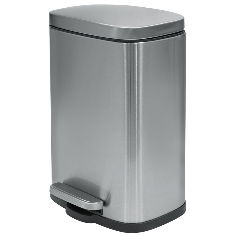Κάδος Απορριμμάτων Μπάνιου (21.4x17.6x30) Spirella 5lt 05392.005 Akira Brushed