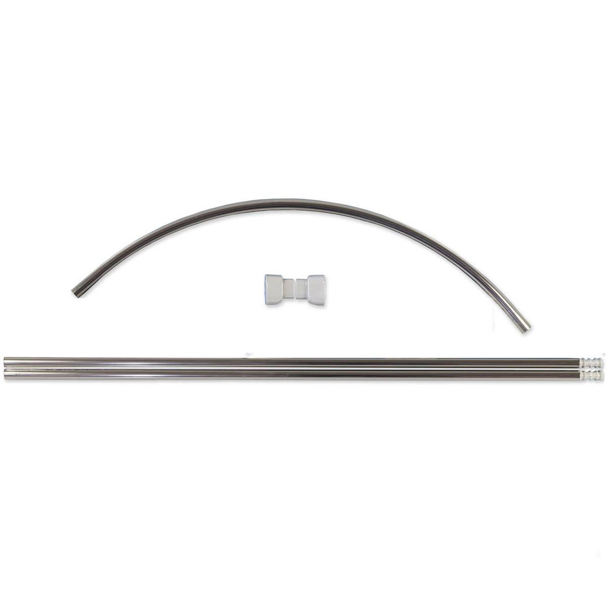 Βραχίονας Μπάνιου Ημικυκλικός Rainbow Ova 03364 001 Chrome Home Μπάνιο Βραχίονες Spitishop