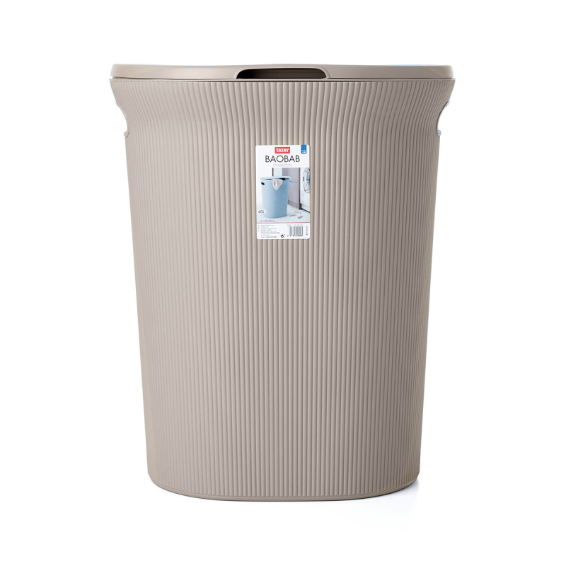 Καλάθι Απλύτων (41x33x50) Tatay 06721.003 Baobab Taupe