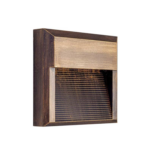 Απλίκα LED Εξωτερικού Χώρου Aca SLIM11R Rust