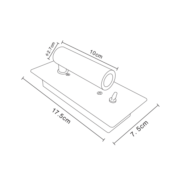Σποτ Μονόφωτο LED Χωνευτό Aca Inyoka 151BMW White