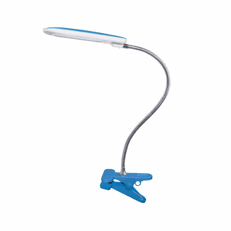 Πορτατίφ LED Με Κλιπ Aca Baz 15205LEDBEC Blue