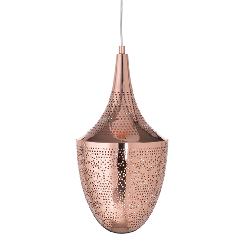 Φωτιστικό Οροφής Μονόφωτο Aca Pleiades OD90911PC Copper