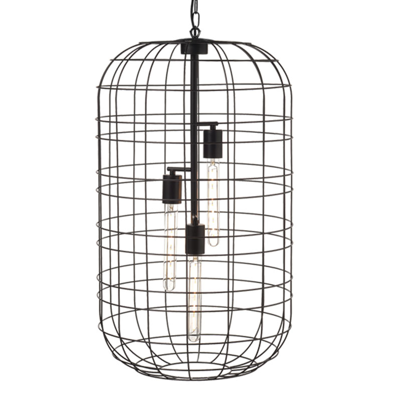 Φωτιστικό Οροφής Τρίφωτο Aca Prometheus OD90983P Black Matt