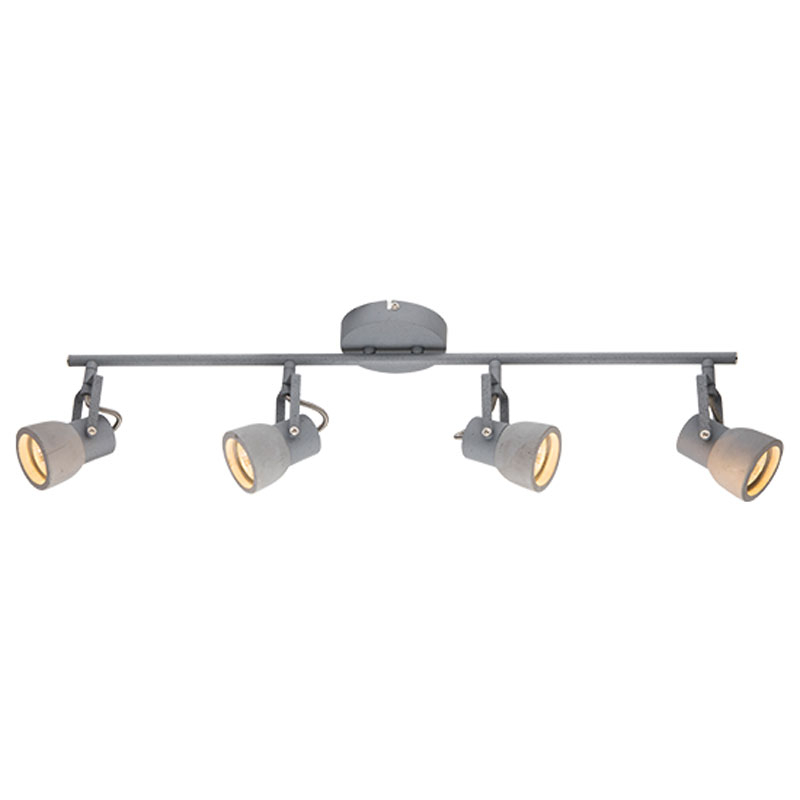 Σποτ Πολύφωτο Aca Pepper MC171154 Grey