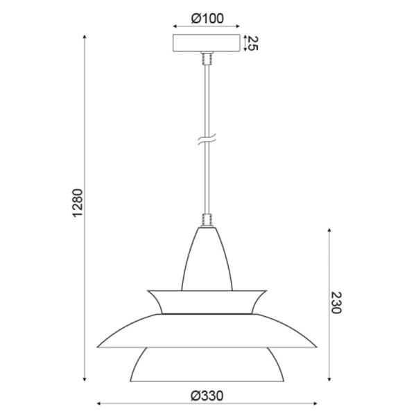 Φωτιστικό Οροφής Μονόφωτο Aca Brooklyn KS07881PCG Gold Bronze