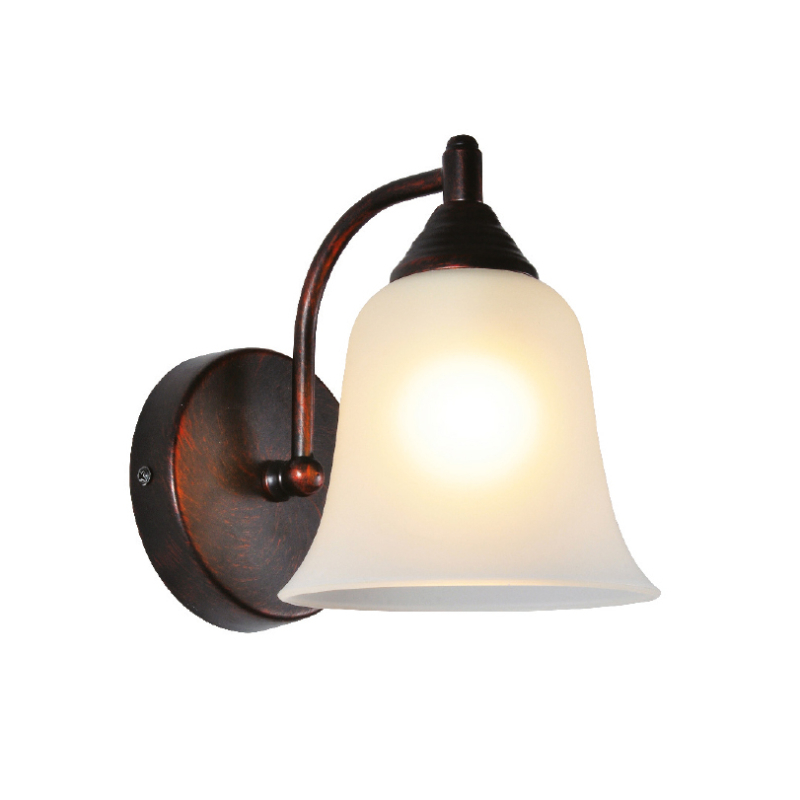 Απλίκα Τοίχου Aca Moby AD80081W Black/Copper