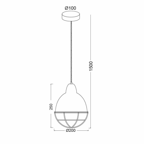 Φωτιστικό Οροφής Μονόφωτο Aca Leto OD5399 White