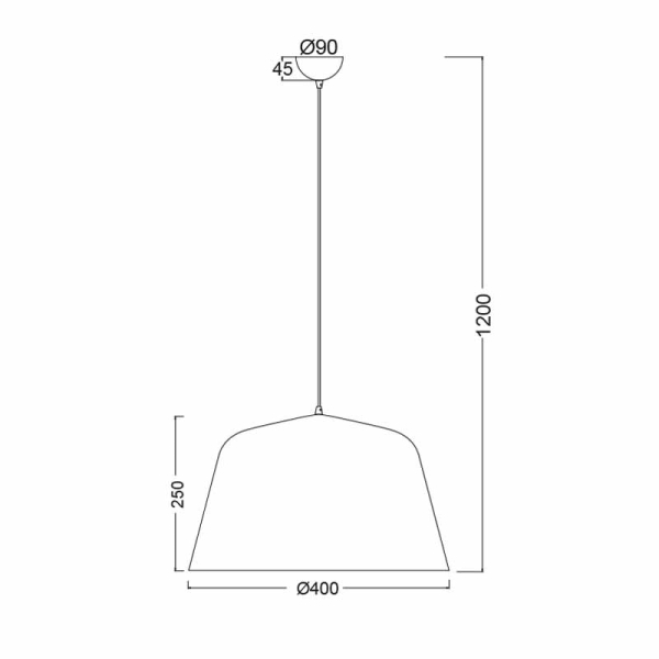 Φωτιστικό Οροφής Μονόφωτο Aca Pallada OD8072BK Black Matt