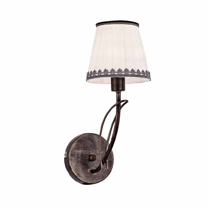 Απλίκα Τοίχου Aca DLA11791WBG Brown/White