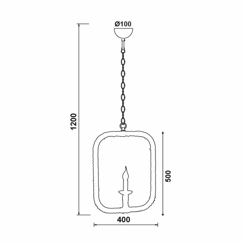 Φωτιστικό Οροφής Μονόφωτο Aca 563401Prt Rope Home Φωτιστικά Spitishop