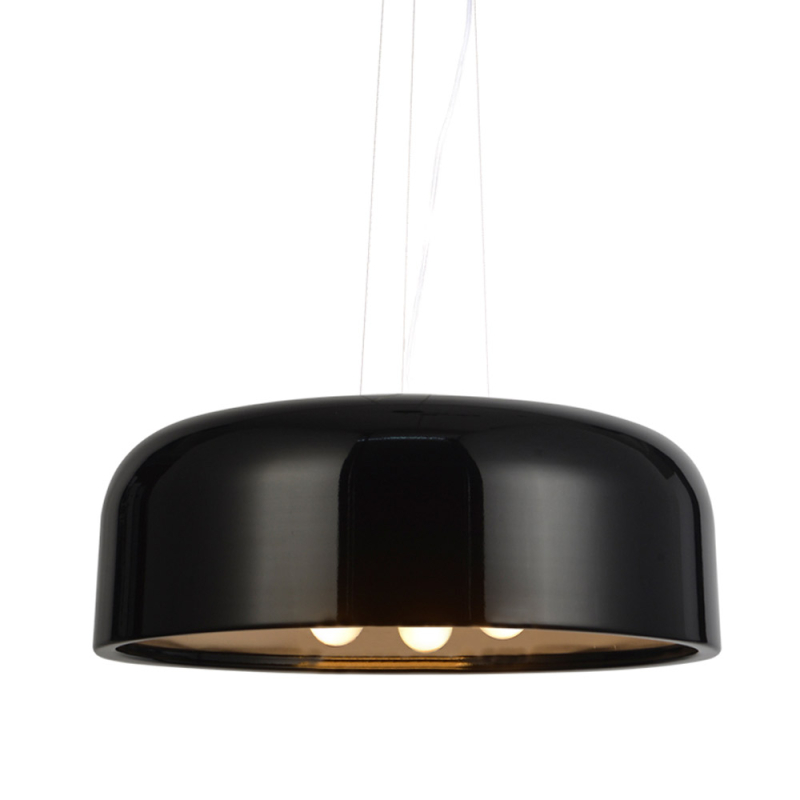 Φωτιστικό Οροφής Τρίφωτο Aca Salon OD5390MB Black