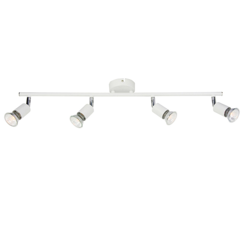 Σποτ Πολύφωτο Aca Trinity MC634WH4 White Matt