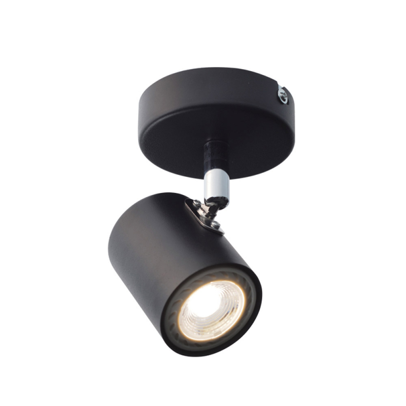 Σποτ Μονόφωτο Aca Orfeas SUH1891PB Black Matt