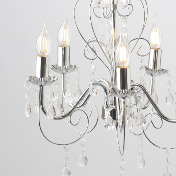 Πολυέλαιος Οροφής Aca Dumas SF63185 Chrome