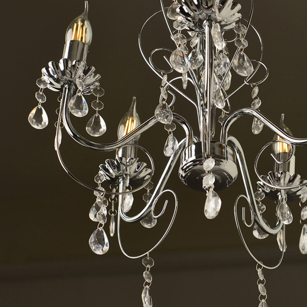 Πολυέλαιος Οροφής Aca Dumas SF63185 Chrome