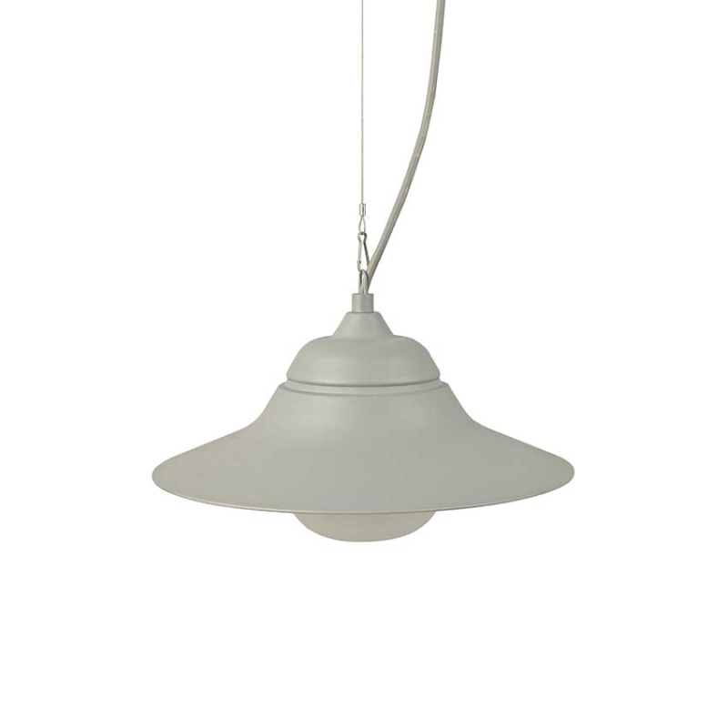 Φωτιστικό Οροφής Εξωτερικού Χώρου Aca JULIE1PG Grey