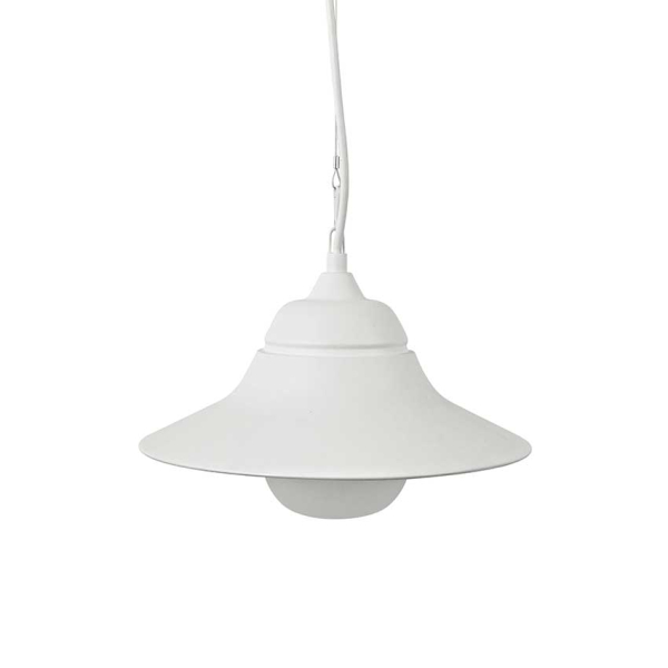 Φωτιστικό Οροφής Εξωτερικού Χώρου Aca JULIE1PWH White