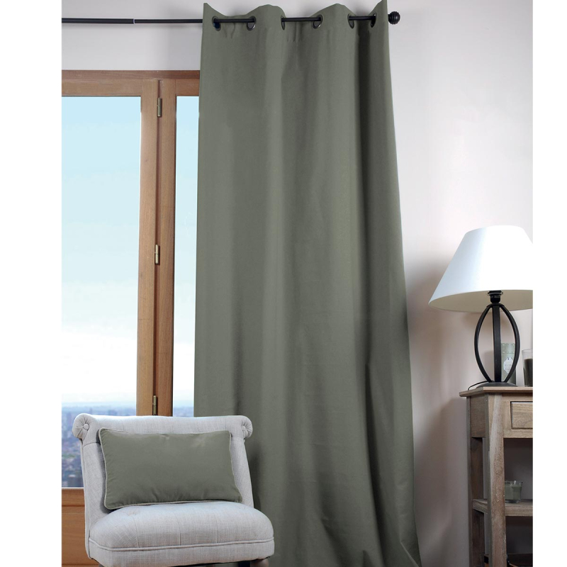 Κουρτίνα (135x240) Με Τρουκς S-F Duo Kaki R61490027