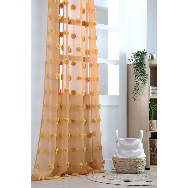 Κουρτίνα (140x260) Με Τρουκς S-F Pompinou Moutarde R6B212003VL