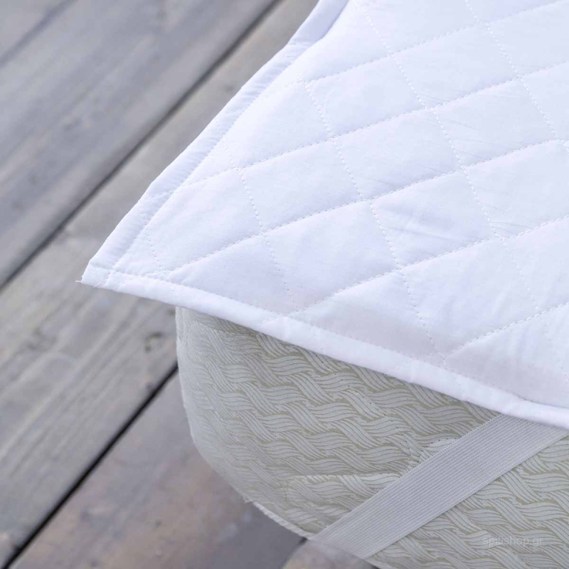 Κάλυμμα Στρώματος King Size (180x200) Καπιτονέ Nima 4 Λάστιχα